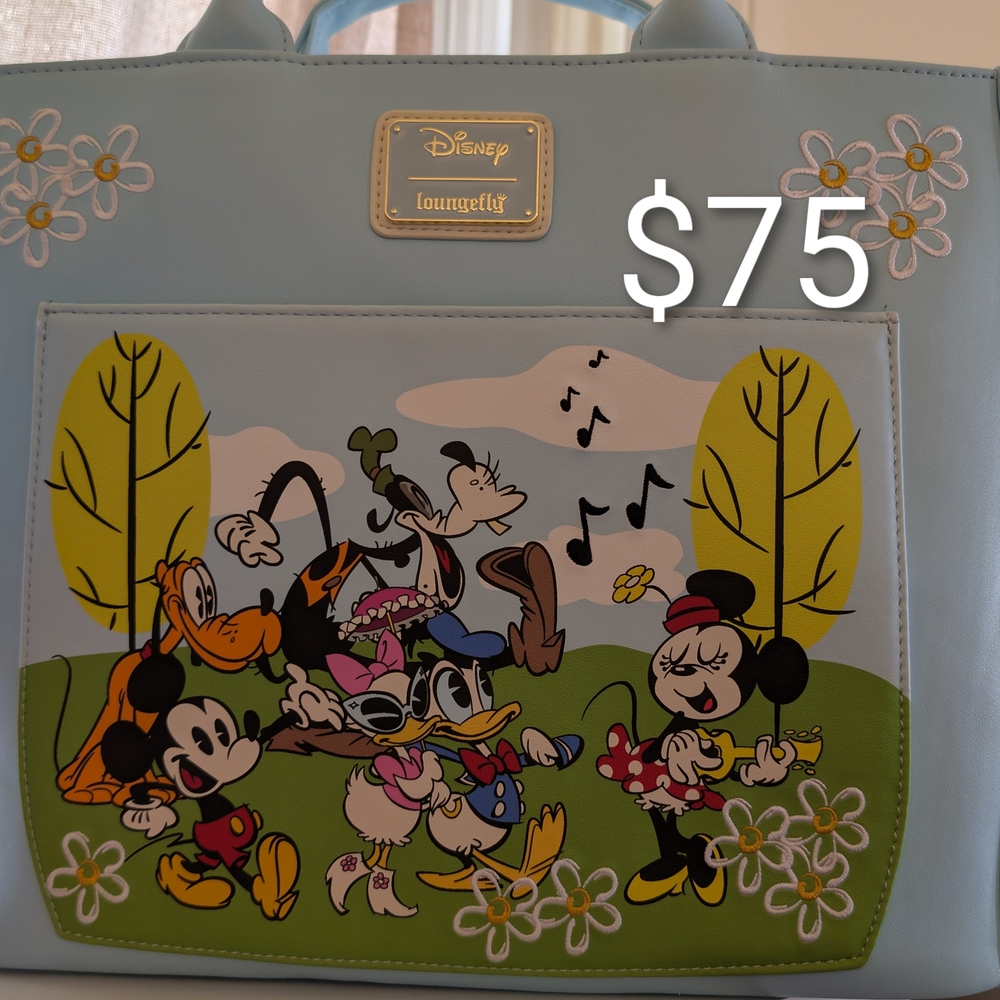 Disney Mickey Mouse And Friends Loungefly NWT